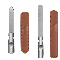 Stainless Steel Nail Files Manicure Pedicure Grooming For Professional Finger Toe Nail Care Tools