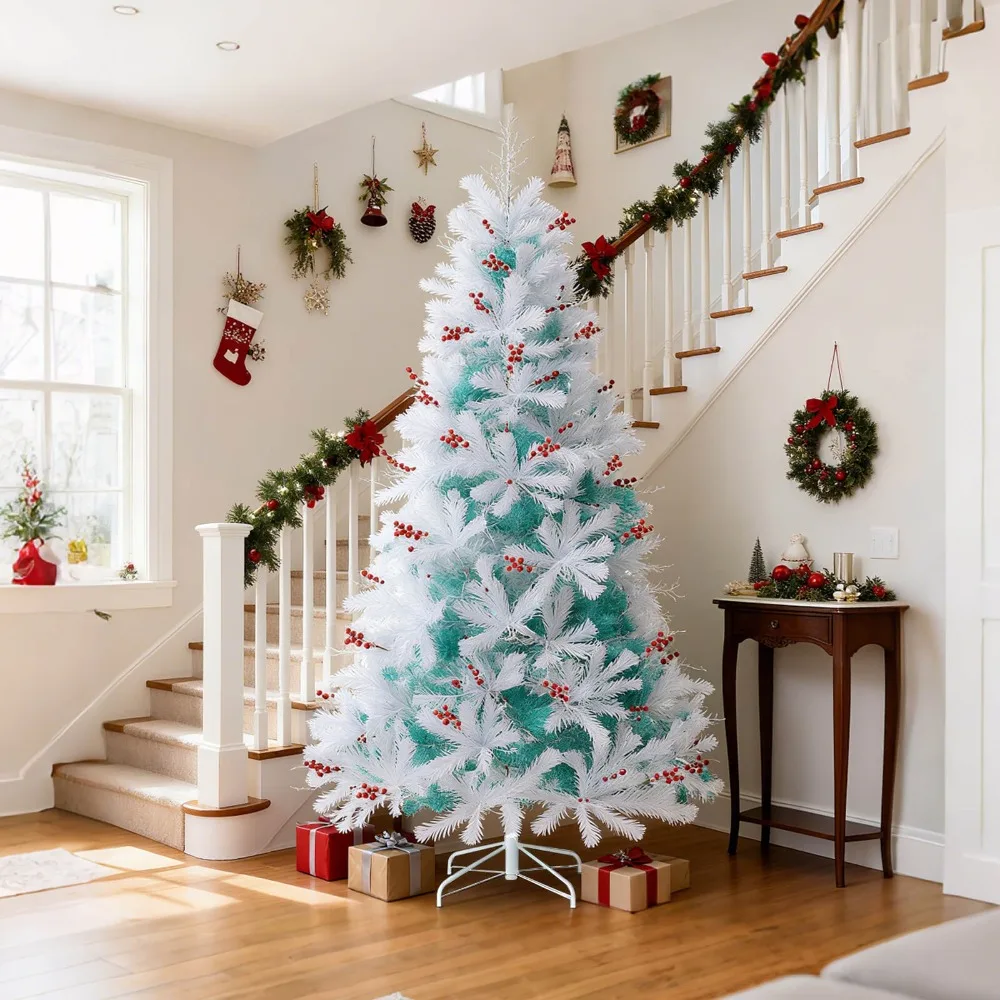 6 Ft Pre-Lit Artifi… - image