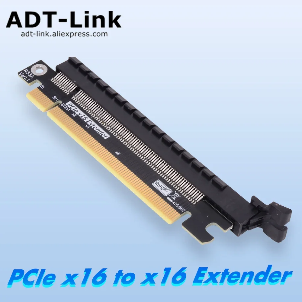 ADT PCIe x16 Booster Card PCIe 4.0x6 To X16 GPU GPU GTX RTX RX Motherboard Card Slot Test Extension Adapter Protector Card