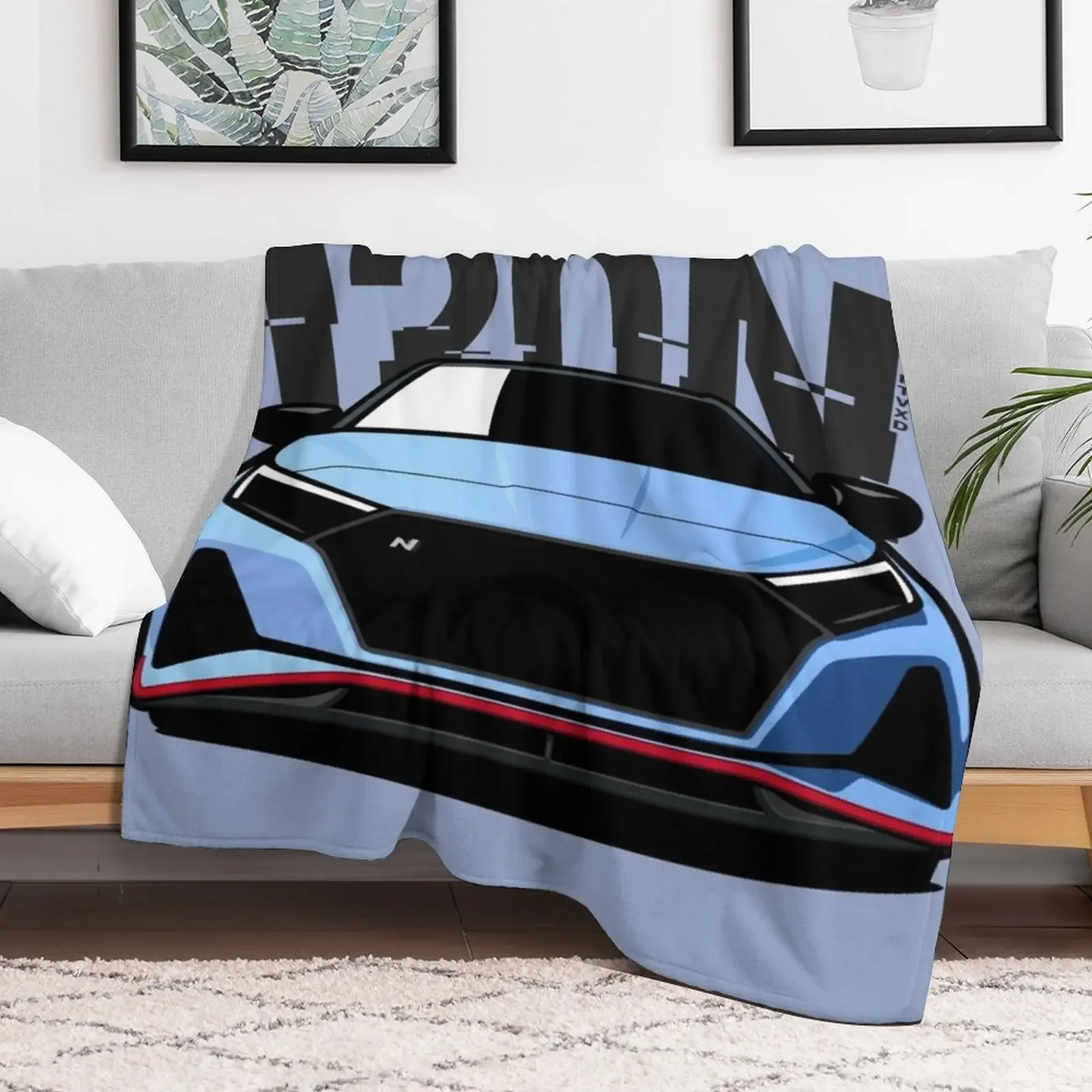 i20N Плед Волосы манга Многоцелевой диван-кровать Одеяла