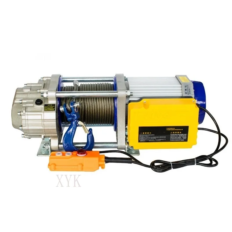 Customizable Factory Direct Multifunctional Aluminum Shell Hoist Small Lift Home Construction Electric Hoist Winch