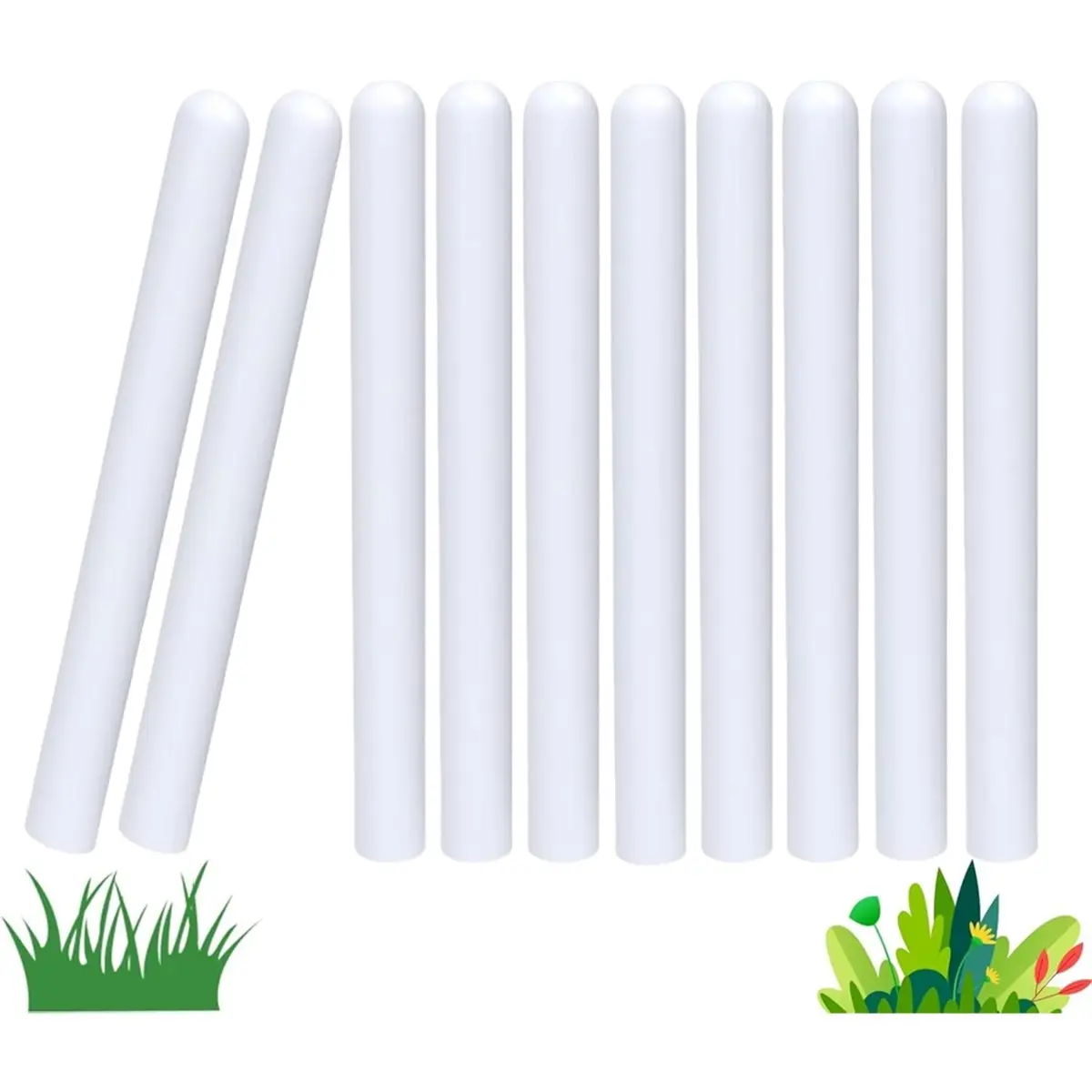 ABNH 10 Pcs Diatomaceous Drying Stick for Toys Reusable Water Absorbing Stick Made From Diatomite Desiccant Bar for Bathroom