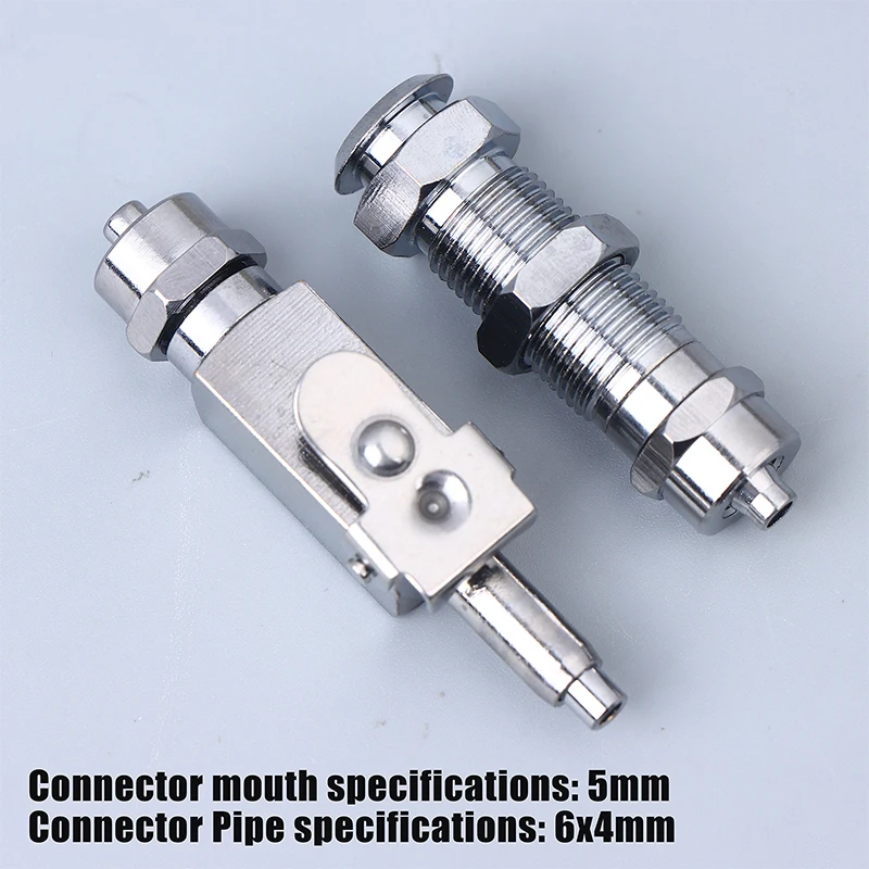 1pc or 1set Dental Air Water Quick Connector Anti-Retraction For Ultrasonic Scaler Stainless Steel Dentist Accessories