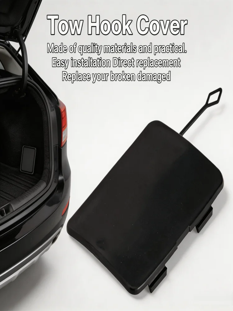 Rear Tow Hook Cover 23142971 For Chevrolet 2015-2020 Direct Replacement Full Size SUV Car Parts Auto Accessories