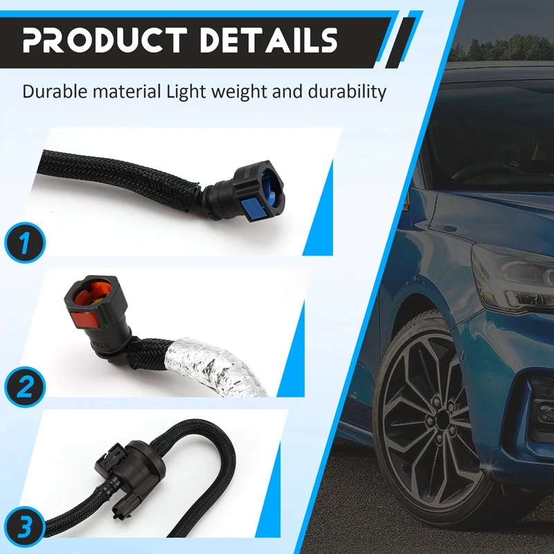 JX61-9D289-ZE คาร์บอนกระป๋อง Solenoid วาล์วการใช้ไอแยกท่อสําหรับ Ford Focus 2019 1.5T