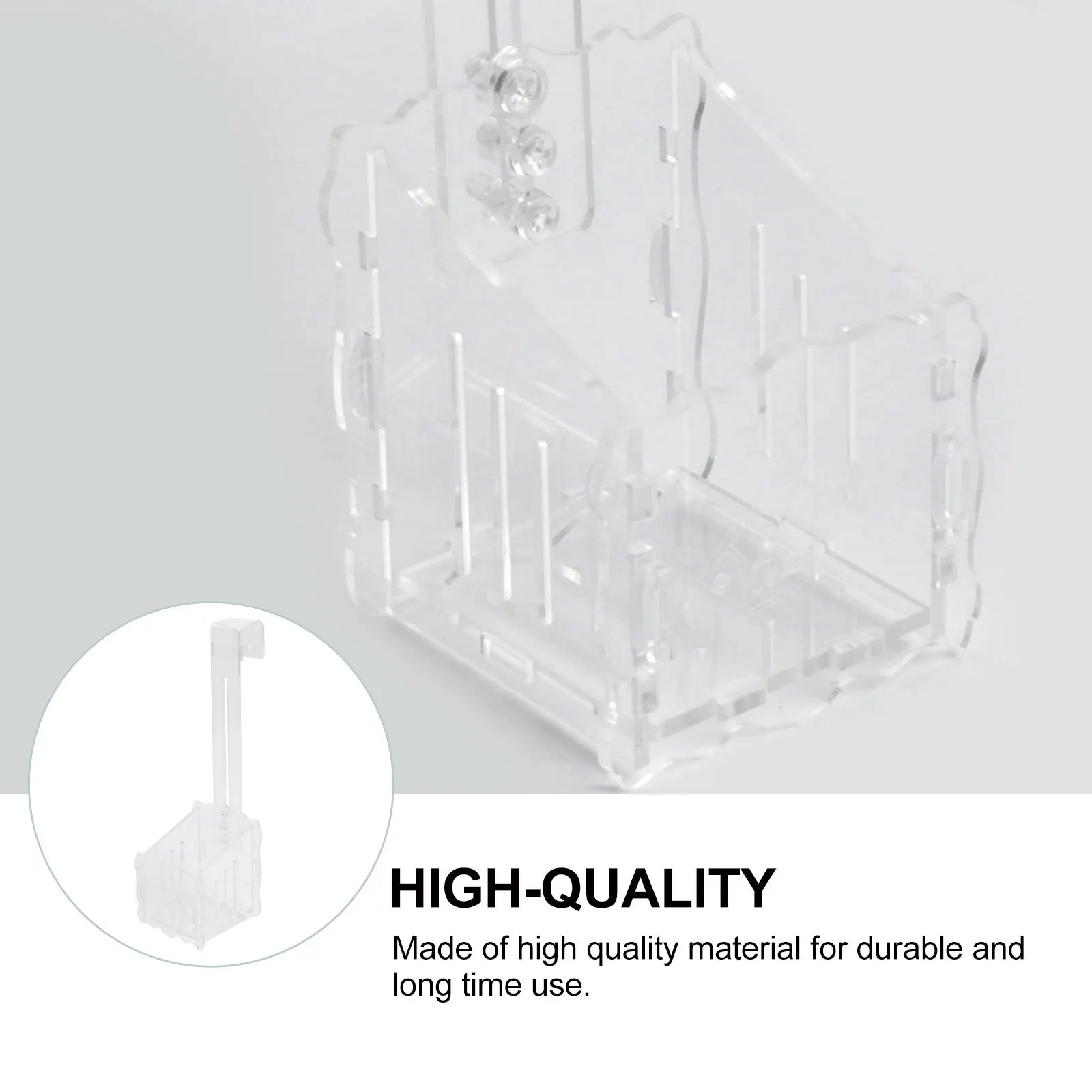 

Acrylic Aquatic Plant Cup Hook Design Fish Tank Accessories Durable Reusable Unique Home Hotel Aquarium Gift Aquarium Shelf