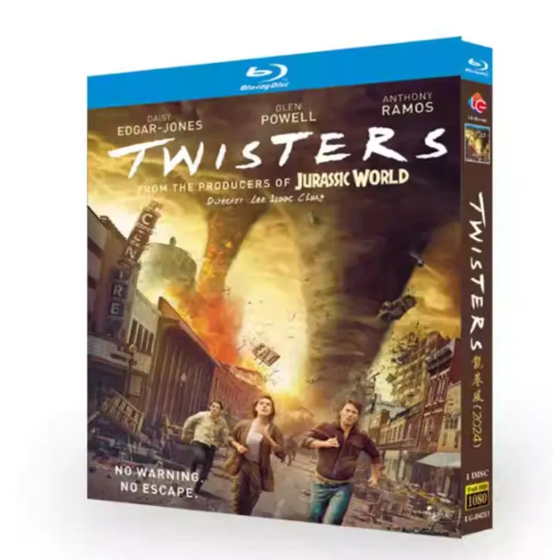 Twisters (2024) Blu-ray disc 1-D New Box Set Sealed
