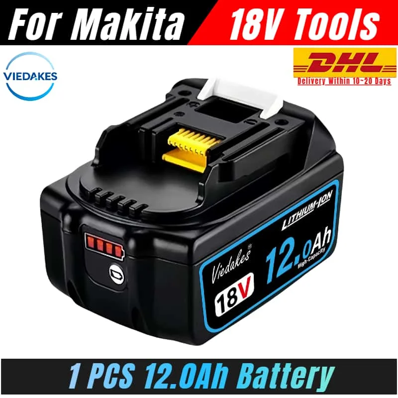 

12.0Ah 18v battery for makita 18v power tools Angle Grinder Impact Wrenches Woodworking Tools for аккумулятор макита 18v