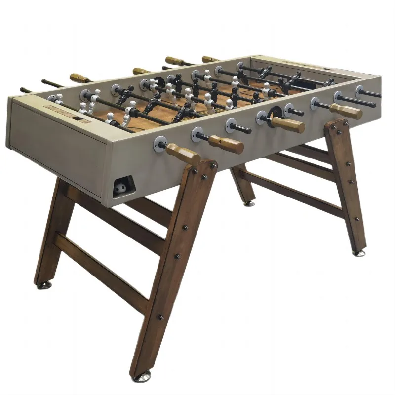 Table Football Table Football Surface Football Machine 8 Poles Standard Adult Solid Wood Painting American Style