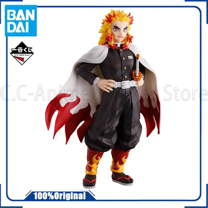 

Bandai In Stock Demon Slayer Rengoku Kyoujurou Tomioka Giyuu Kochou Shinobu Original Figure Genuine Anime Boxed Model Toy Gift