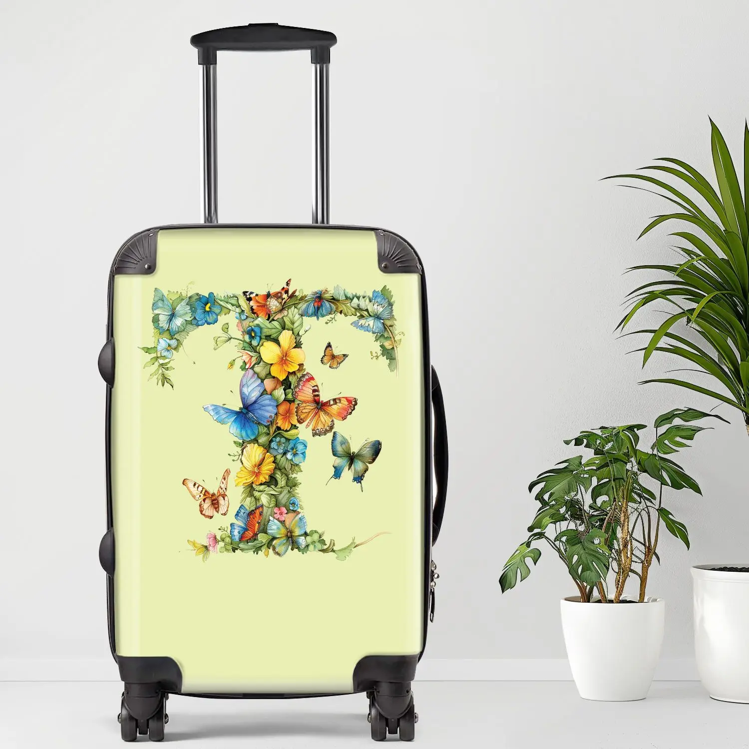 

Letter T Luggage, 20/24/28 Inch Luggage, Carry-On, Custom Luggage, Luggage Set, Suitcase, Travel, Vacation, Cabin Suitcase, Cust
