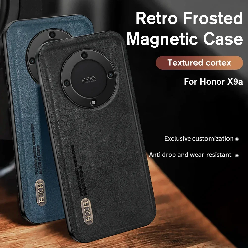 Retro Matte Leather… - image