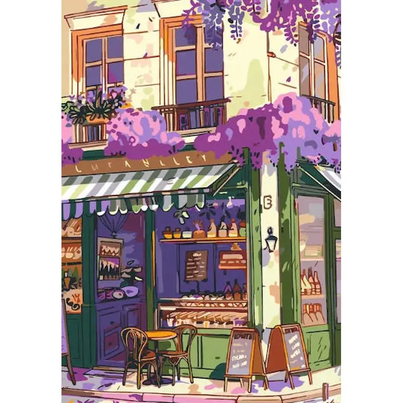 

GATYZTORY Painting By Numbers For Adults Paint Kit for Beginner Scenery for Adults Beginners Home Decoration Paintings On Number
