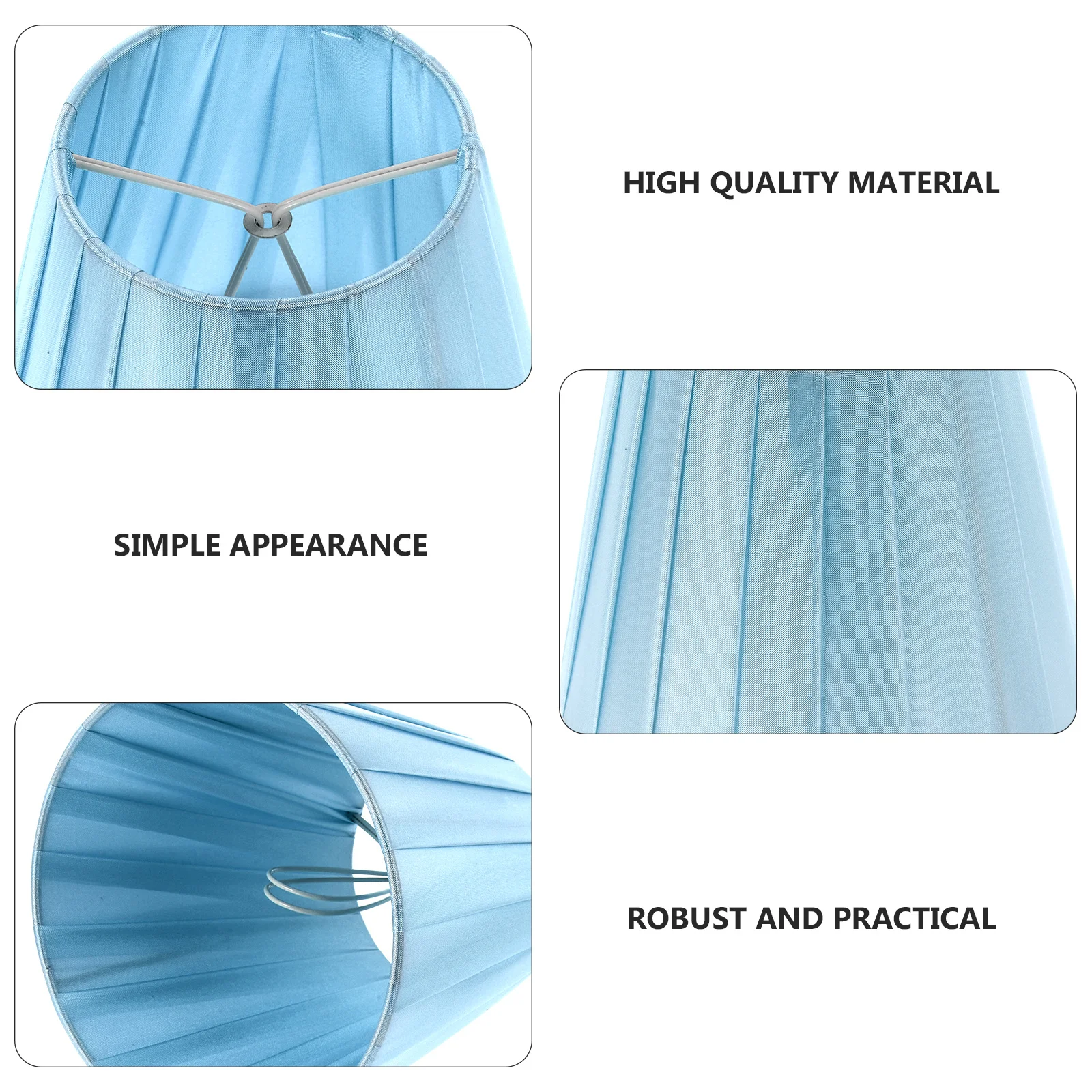 Modern Lampshade Fabric Art Light Cover Stylish Cloth Multi-Use For Bedroom Living Room Office Cozy Bright Sturdy Ceiling Wall