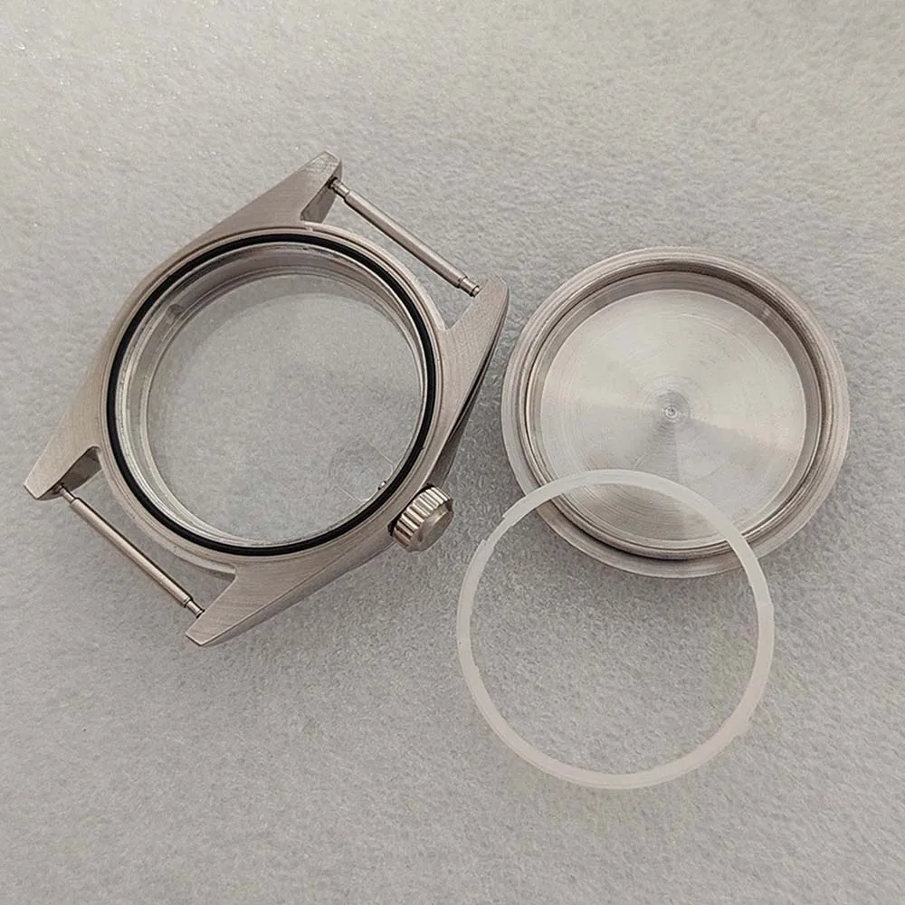 41mm-ドッグトゥースサファイアガラス製腕時計ケースシェル交換用アクセサリー（8285ムーブメント対応）