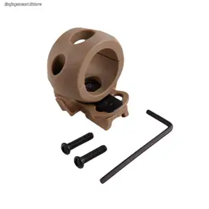 Suporte especial lanterna para capacete tático, capacete braçadeira adaptador, esportes ao ar livre ciclismo farol titular, 1 8 principais vendas farol moto militar - №8