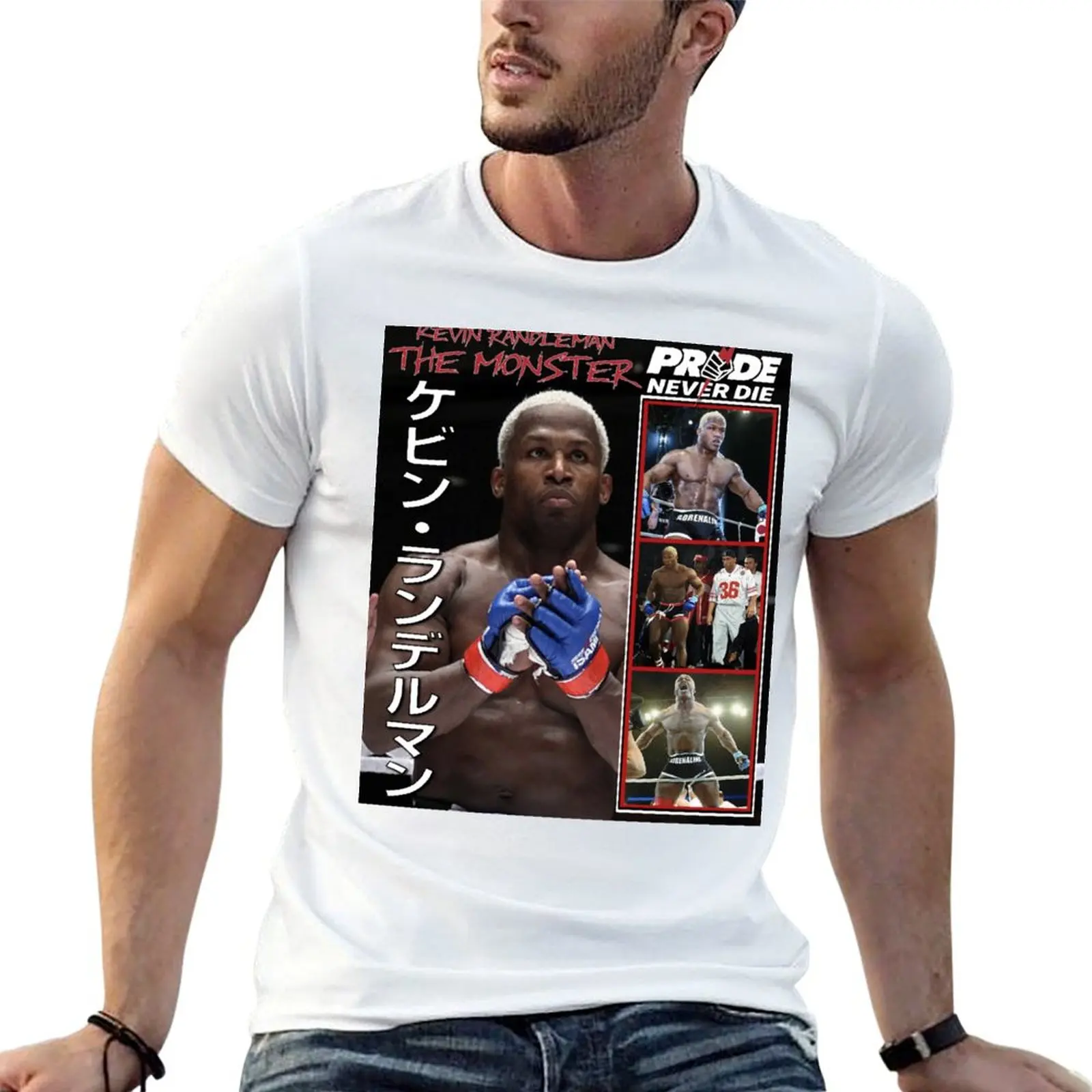 

Kevin Randelman Pride Never Die T-Shirt man t shirts cotton t shirt custom print T-Shirt