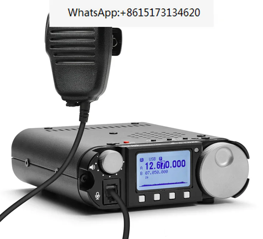 Xiegu G106C Portable SDR Shortwave Radio 5W HF Transceiver QRP WFM Radio FT8