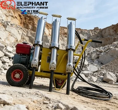 32mm 34mm Rock Splitter For Feathers And Wedges Hydraulic Stone Splitter Matching Accessories