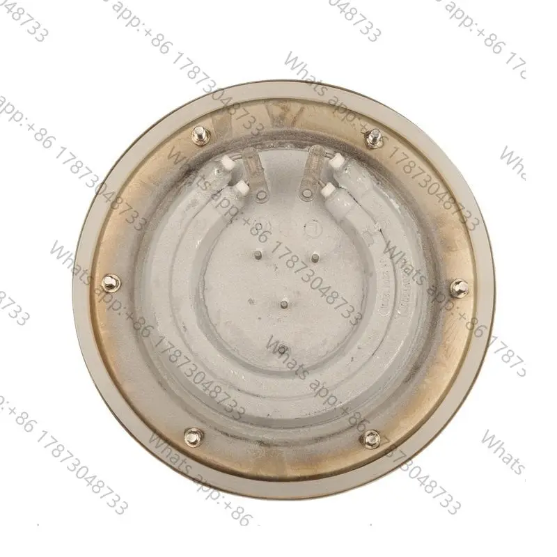 220V 2500W Double Heat Tubes Aluminum Alloy Heater Plate - 180mm Heating Element for Electric Heat Barrel with Waterproof Ring