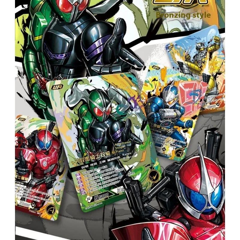 New Hot Sales Kayou Kamen Rider Card Hero Duel Double Knight 15th Anniversary Edition Anime Game Collection Card Toy Gifts