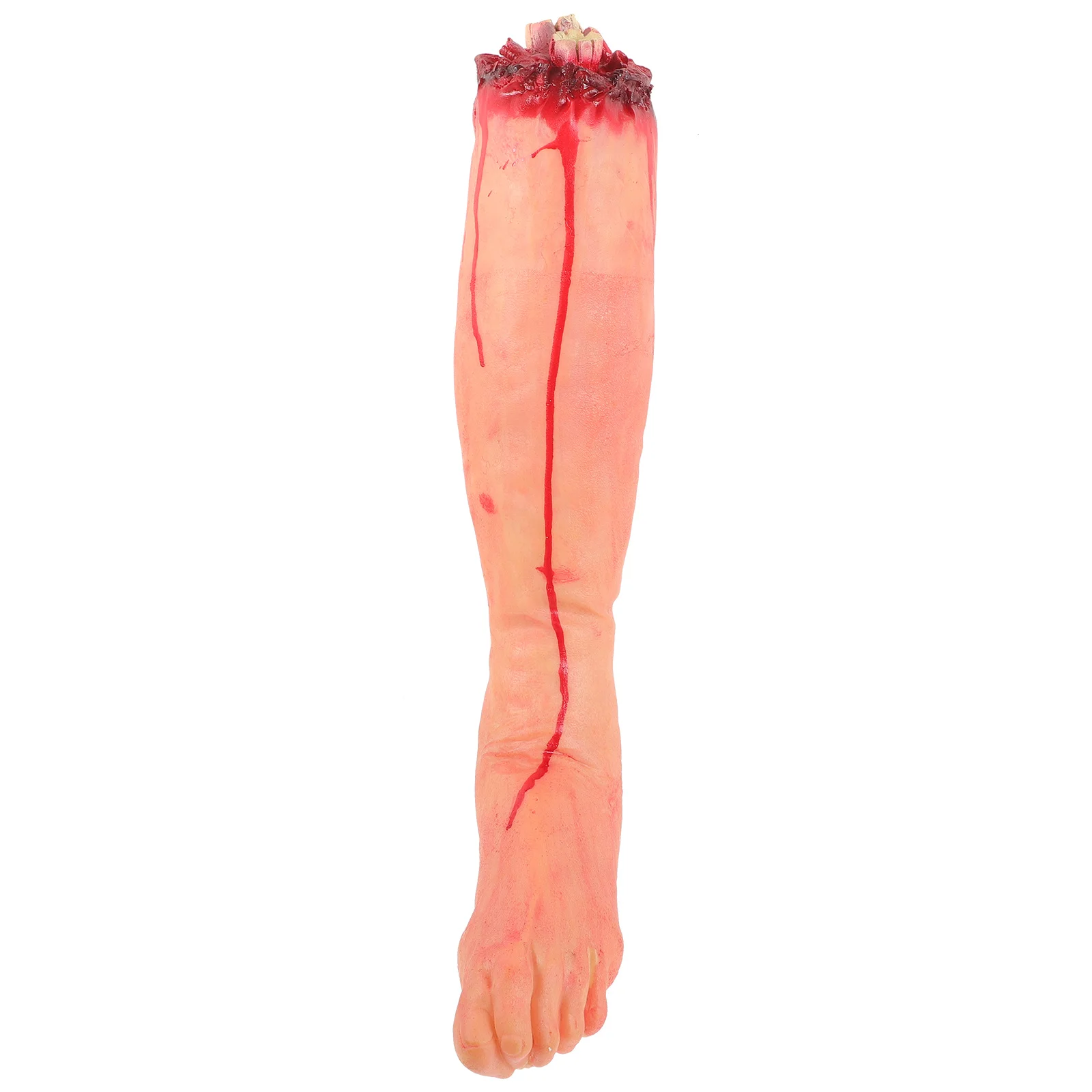 

Broken Limbs Realistic Blood Foot Horror Prop Halloween Masquerade Party Carnival Prank Decoration for Fun Broken Limbs