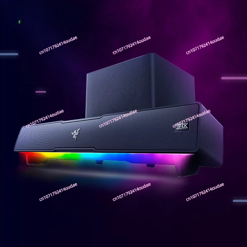 Razer Leviathan V2 Gaming Speakers RGB PC Gaming Soundbar with Subwoofer