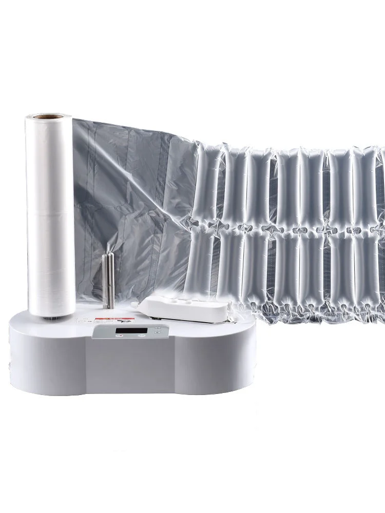100-240V Multi-Function Air Cushion Machine 6-14m/min Air Bubble Machine for for Efficient Transportation Packaging
