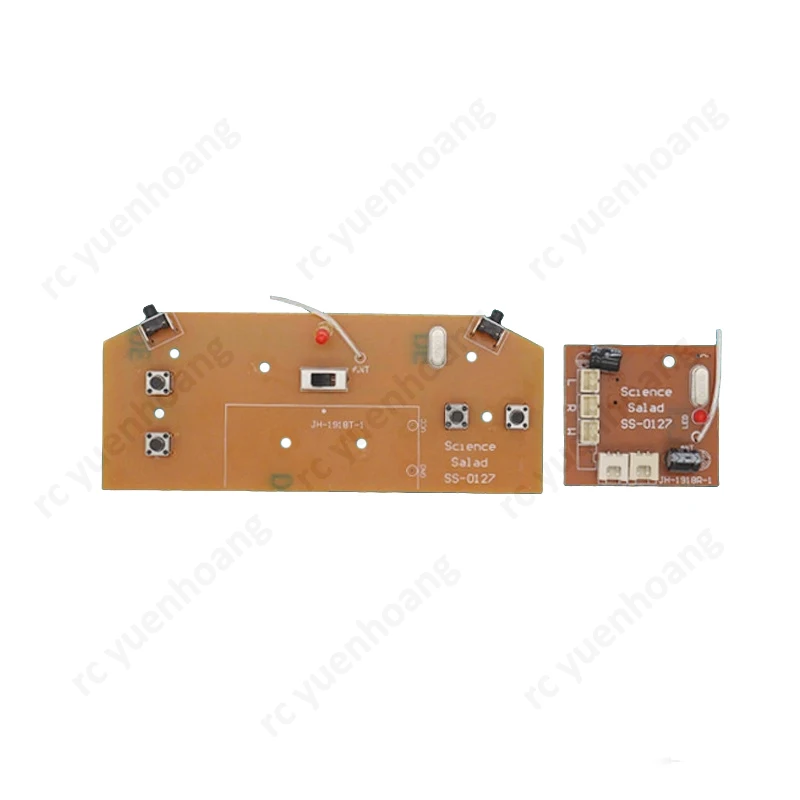1Set 6-Channel 2.4GHz Wireless Remote Control Module Board 4.5-6V 2PIN/XH2.54 Interface Forward/Reverse Controller DIY Models