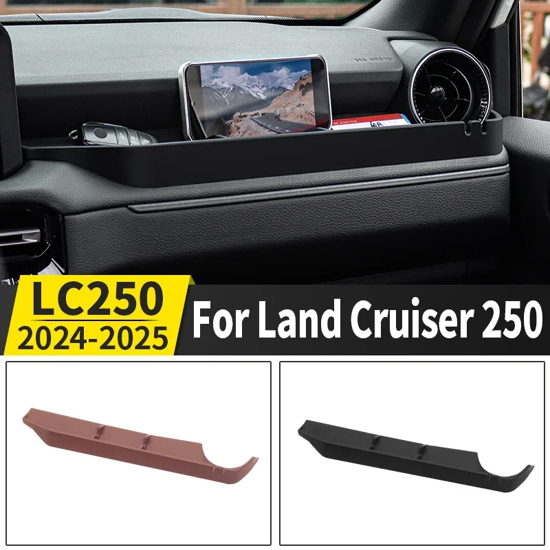 

For Toyota Land Cruiser Prado 2024-2025 LC250 1st Edition 1958 J250 Silicone Storage Box & Dashboard Organizer Mat, Car Interior