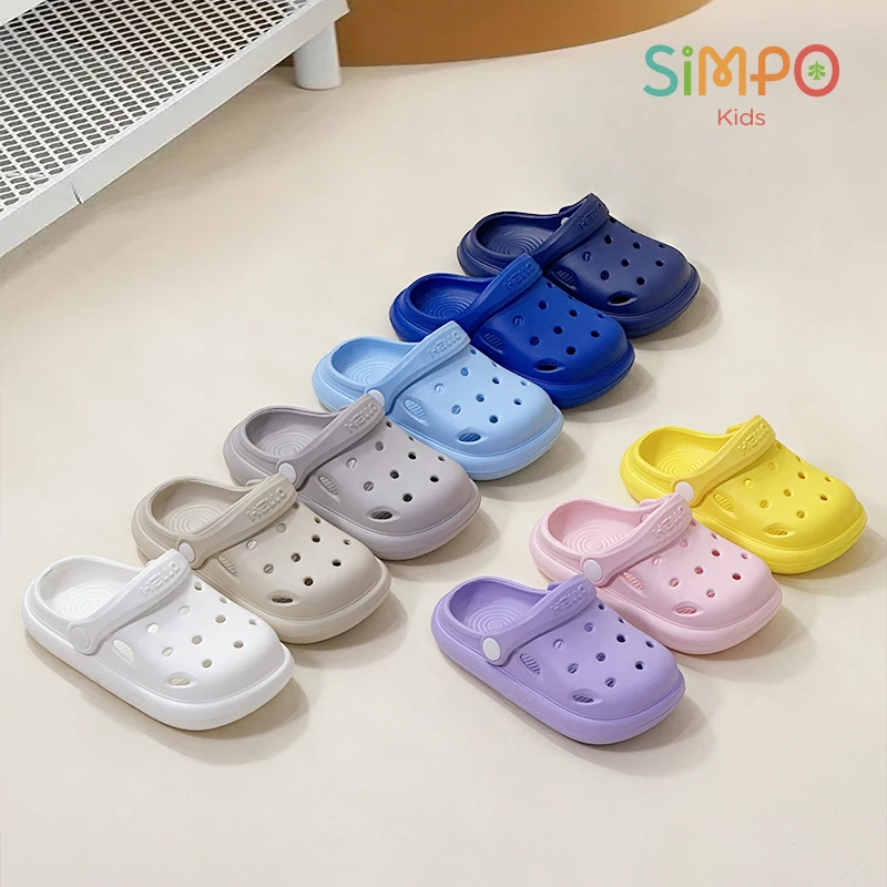 

Модные непромокаемые тапочки, детские сандалии, летние уличные шлепанцы, садовая обувь на мягкой подошве, домашние сабо, сандалии для мальчиков и девочек