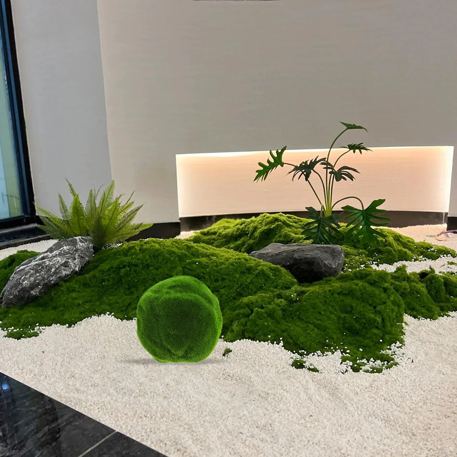 

1pcs Simulated balls Realistic Artificial Greenery For Indoor Outdoor Decorative Landscaping Hanging Balls Diy Garden