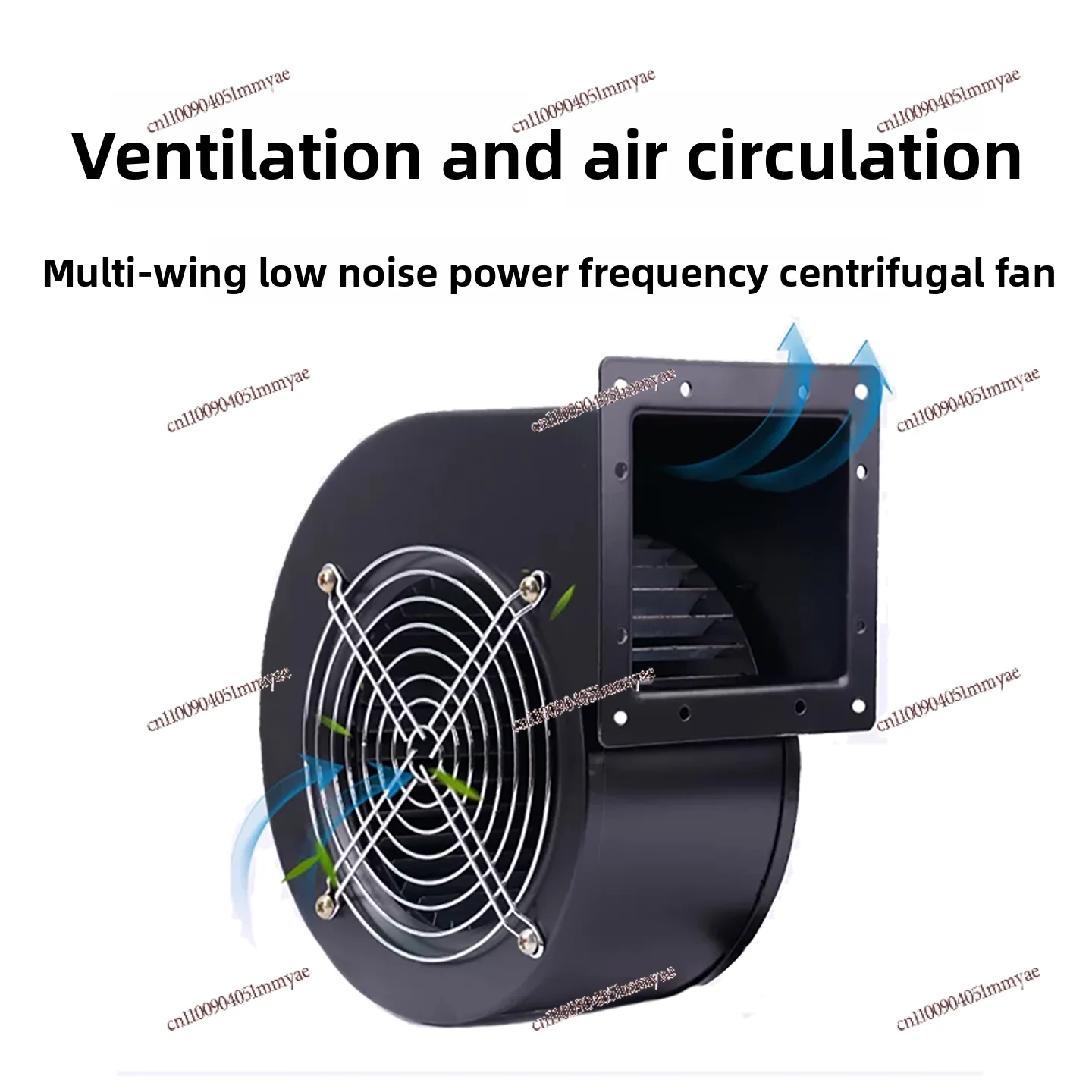 Centrifugal fan, air model blower outer rotor ventilation and heat dissipation draft fan