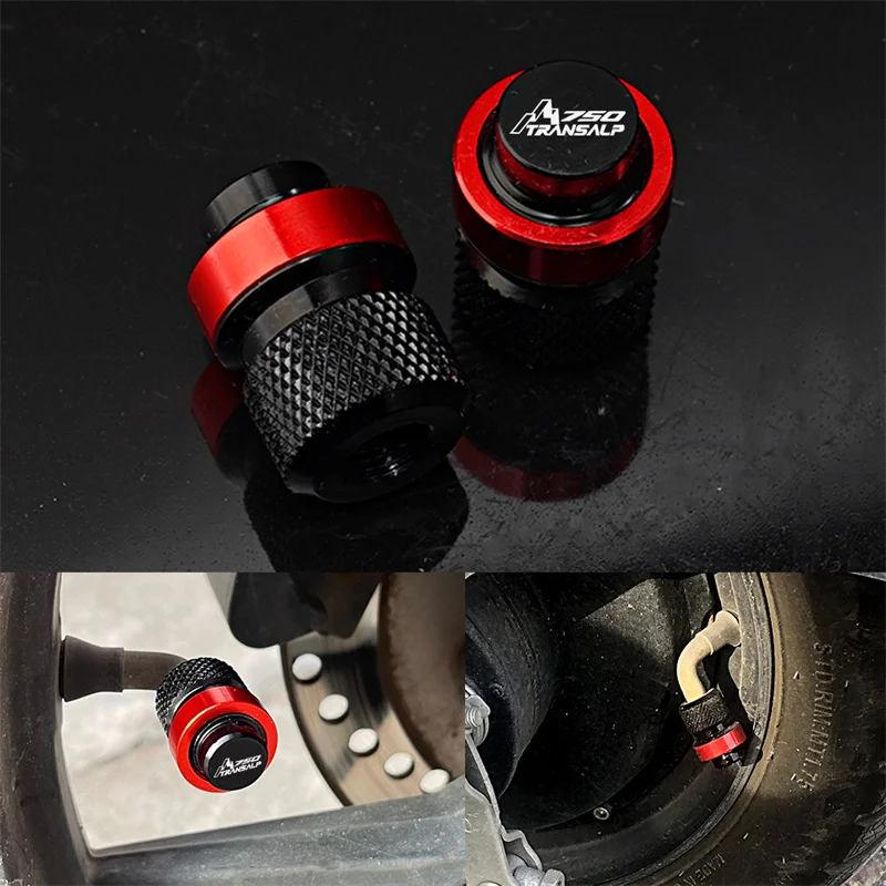 

Для HONDA TRANSALP 600 650 700 XL 750 XLV Transalp XL750 Герметичные крышки с ЧПУ Аксессуары для мотоциклов Колпачки стержня клапана для шин