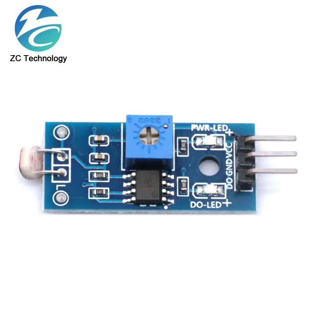 Photosensitive brightness resistance sensor module Light intensity detect New For Arduino