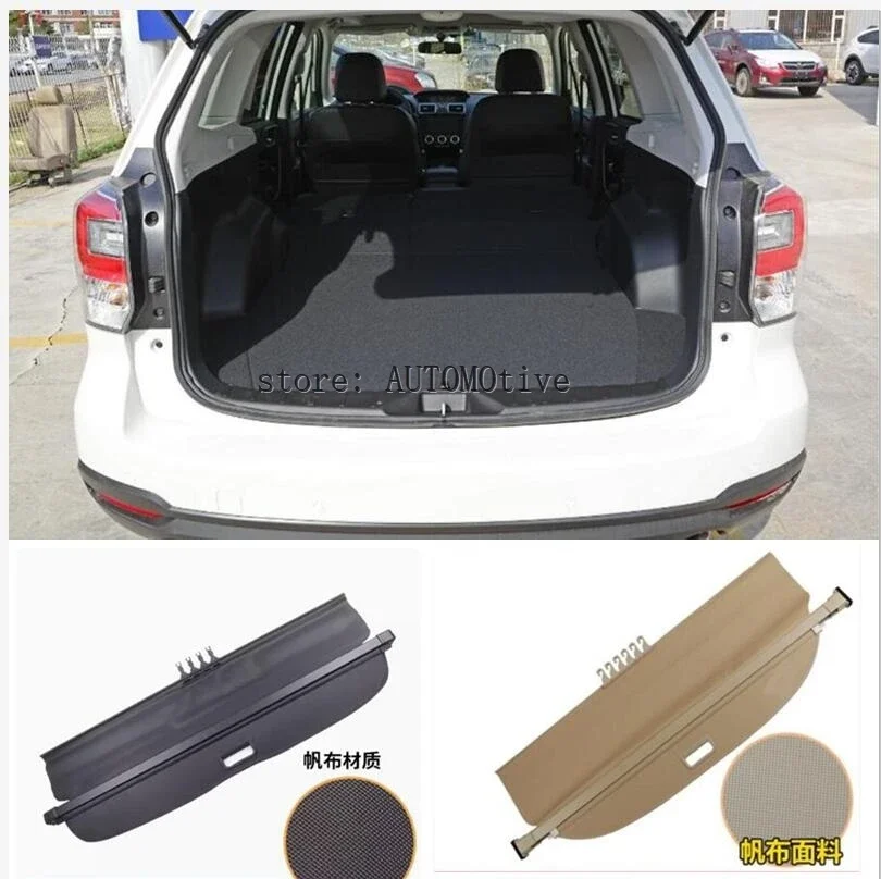 

Car Rear Trunk Security Shield Cargo Screen Shield shade Cover For Subaru Forest 2013 2014 20152016 2017 2018 Electric Tail Gate