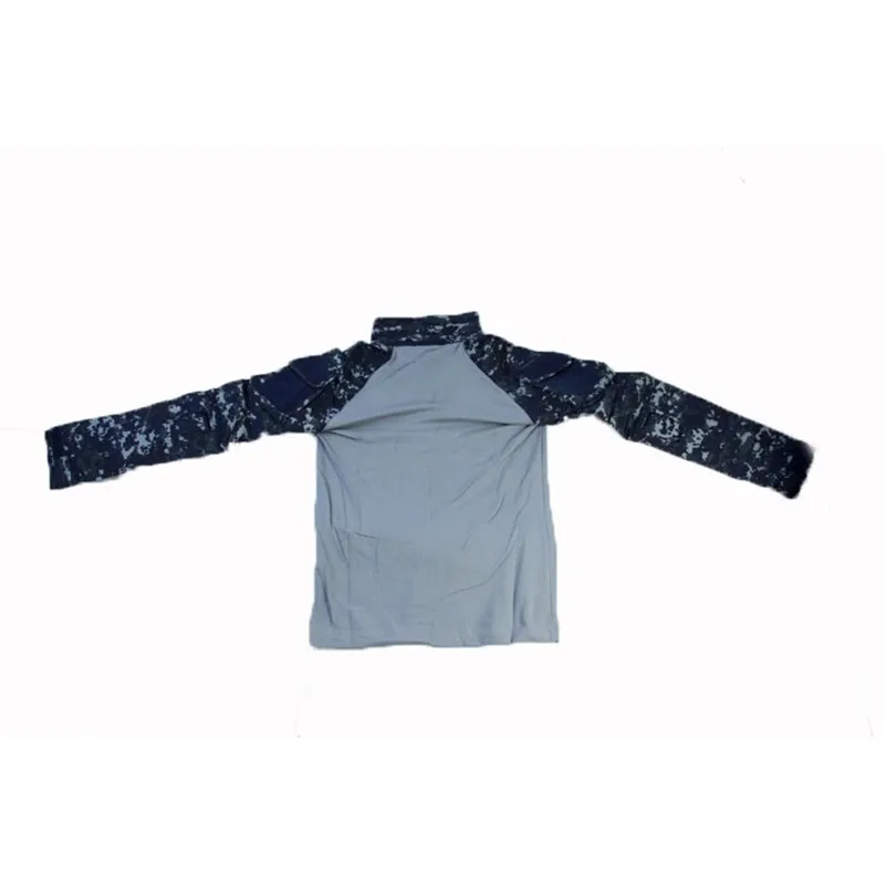 Ocean Digital NWU Frog Skin GEN2 Frog Suit Military Fans Outdoor Elastic Long Sleeve T-shirt Quick Drying Fabric Tactical Frog S
