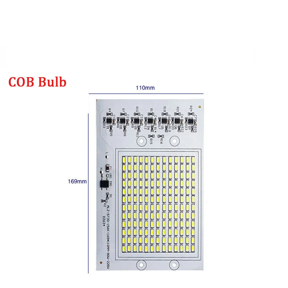 100W LED Lamp Chip 220V Smart IC Floodlight COB Chip SMD 2835 AC 230V 240 DIY For Outdoor Floodlight Cold White Warm White