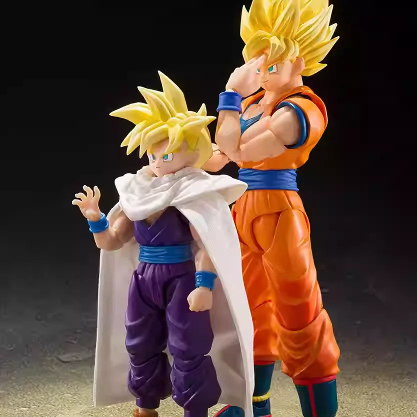

Original Bandai 14cm Shf Dragon Ball Vegeta Son Goku Piccolo Son Gohan Super Hero Sun Wukong In Taoist Robes The Prelude