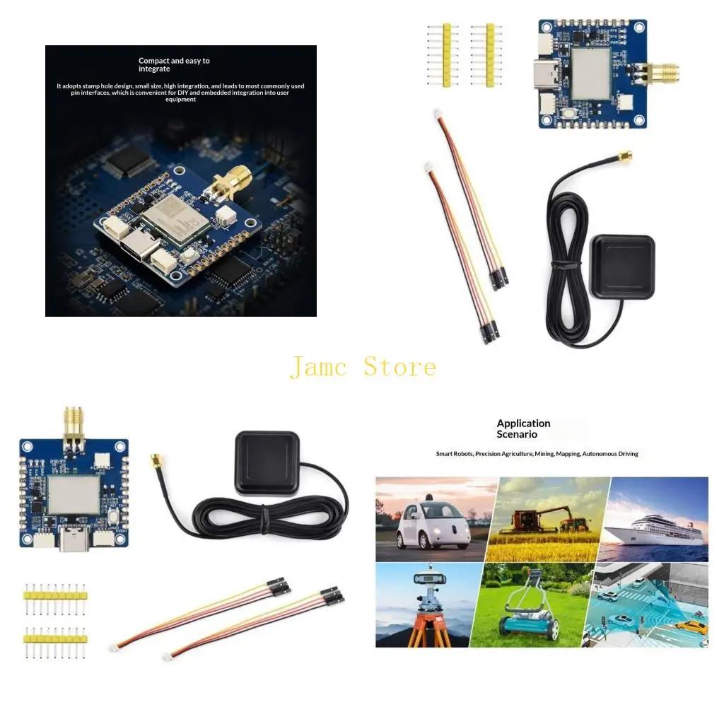 LX0B Professional Positioning Module with RTK Technology and Multiple Band Frequency for Centimeter Accuracy Development Use