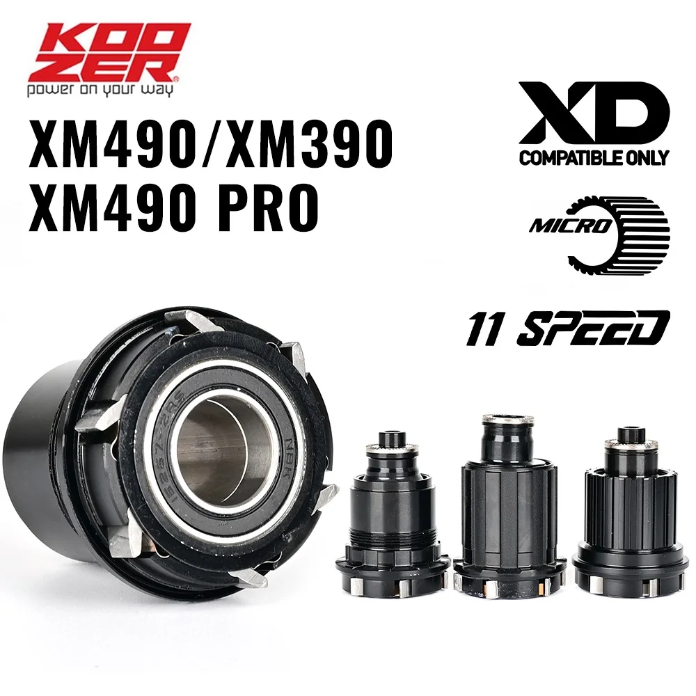 Koozer Micro 12S Freehub XM490 BM440 PRO MTB Bicycle Hubs Converters Mountain Bike End Cap Adapter 8 9 10 11Speed XD