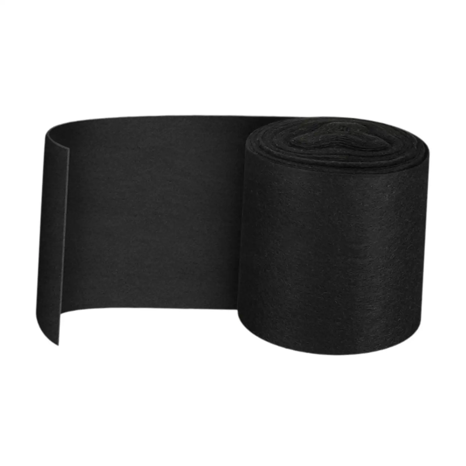 Roof Ridge Vent Mesh Roll Activated Carbon Filter Cotton Breathability Guard for Small Business and Home Roofs 32.8ft