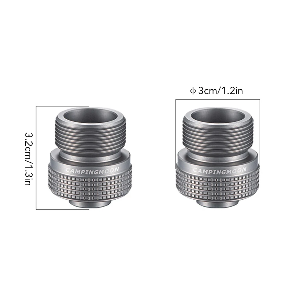 캠핑 가스 스토브 어댑터 프로판 가스 장치 커넥터, 야외 캠핑 하이킹 낚시용 가스 탱크 컨버터