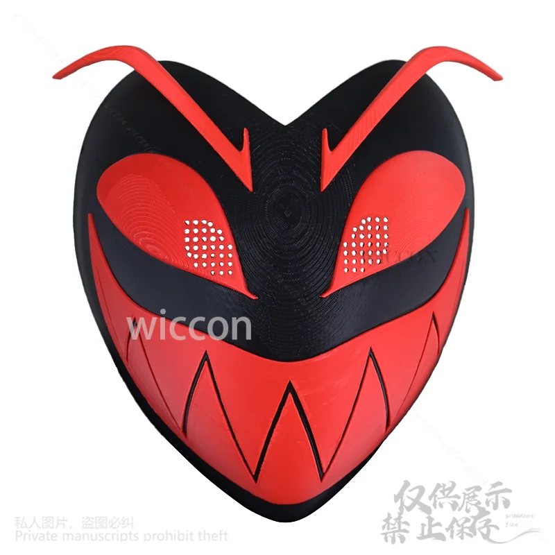 Anime Hotel Cosplay Adam Cartoon Costume Headwear Red Yellow 3D Hard Plastic Props For Halloween Christmas Cos Hazinn Customized