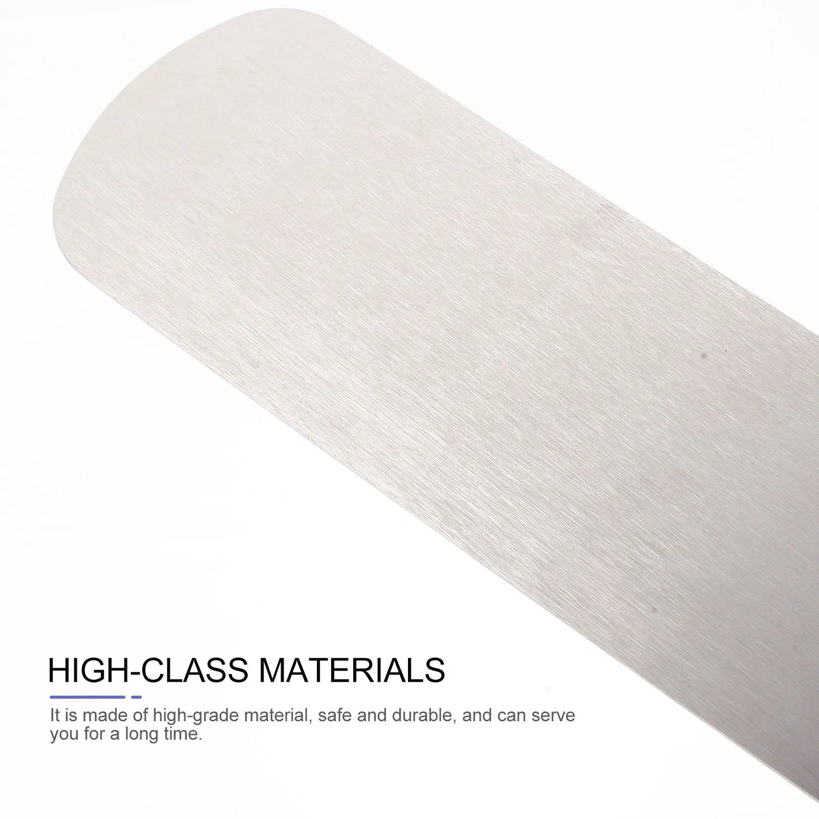 

2pcs Stainless Steel Bbq Spatula Shovel Multi-Use Heat-Resistant Cooking Tool For Kitchen Pizza Steak Griddle Scraper