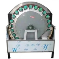 2025/Semi automatic old glass beer bottle recycling bottle washing machine, label removal cleaning machine