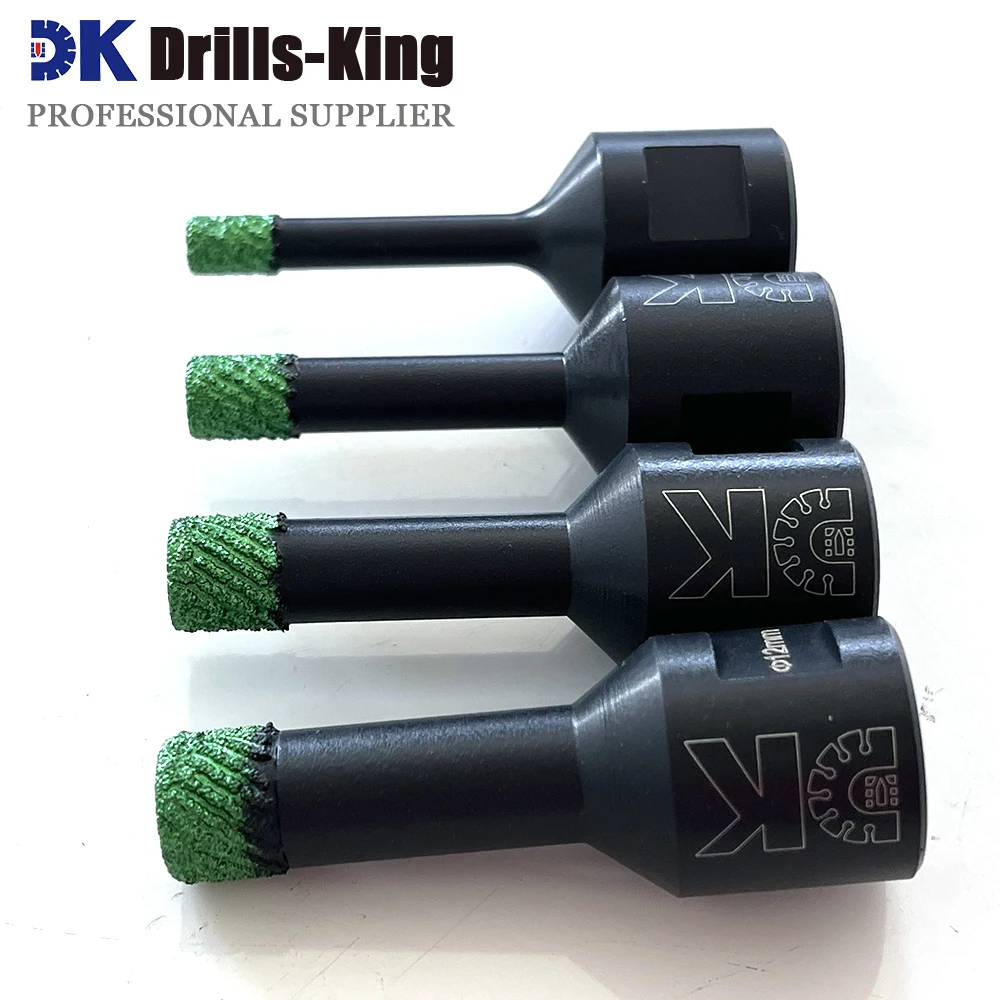 

Drills-King 6/8/10/12mm Diamond Drilling Crowns Drill Bit Hole Saw Cutter Tile Ceramic Marble Quartz Hole Opener M14 Thread