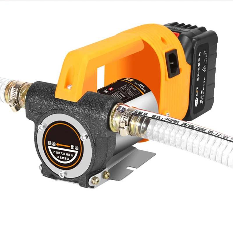 Fuel Transfer Pump for Diesel Kerosene Lithium battery electric charging water Pump Household 24v Small Auto Refueling Oil Pump