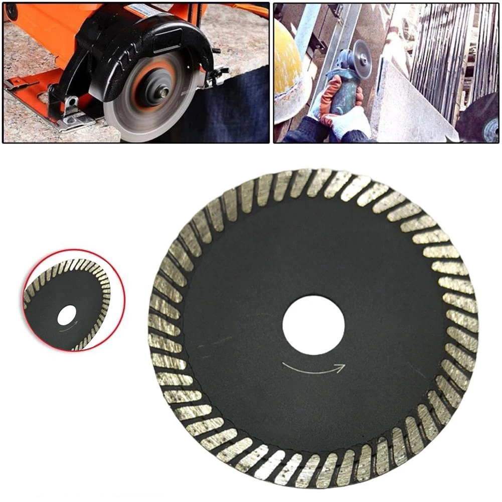 

1pcs Diamond Hot Pressed Granite Concrete Turbo Blade 3inch Tile Saw Cutting Disc Home Cutting Power Tools Replacement Parts