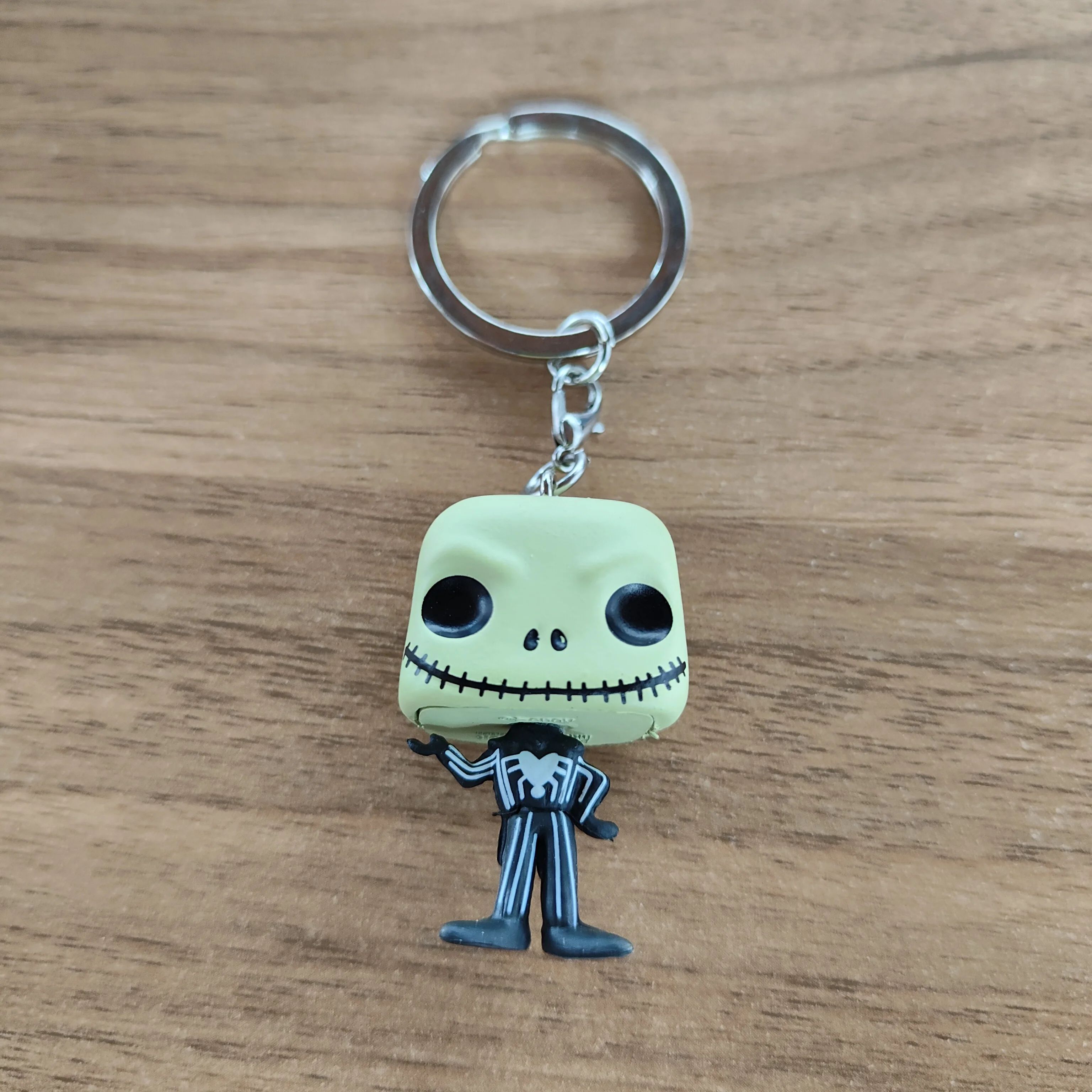 El Pesadoso Sueño Antes de Navidad: Llavero de Vinilo de Jack Skellington, Sally y Oogie Boogie, Figura de Acción, Muñeco de Juguete